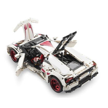 Klocki techniczne CaDA 1696 el. Autko sportowe 610 SUPER-CAR dla dzieci 8+